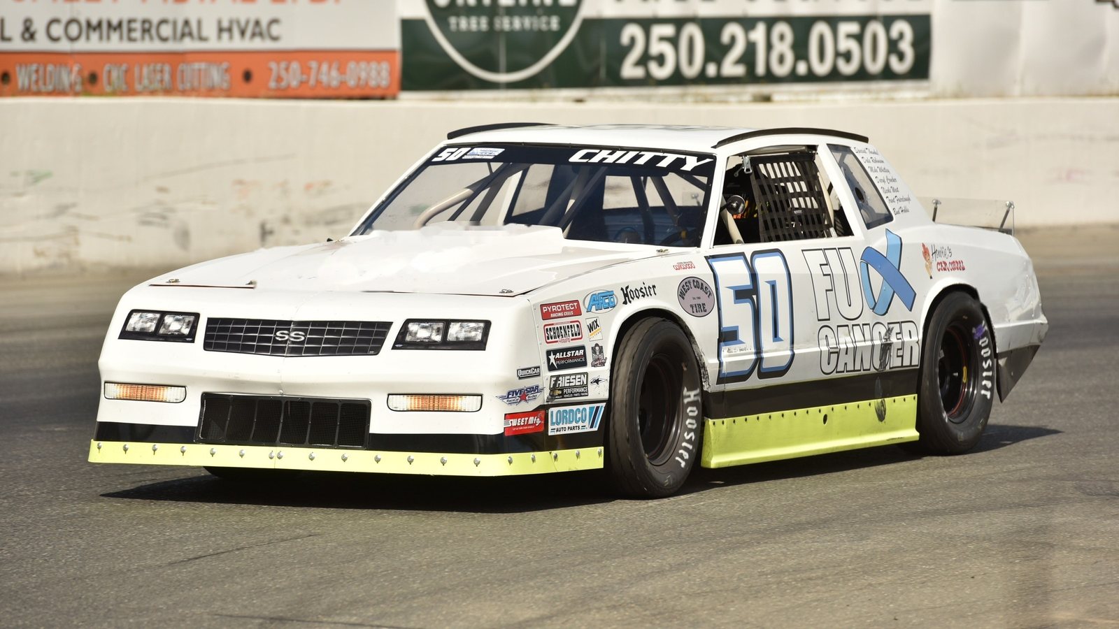 Street Stock with sponsor placement zones